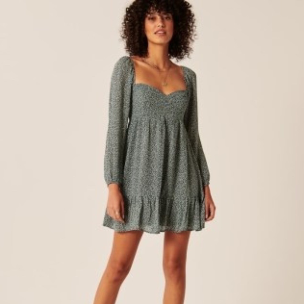 Abercrombie Corset Babydoll Mini Dress Size Small T